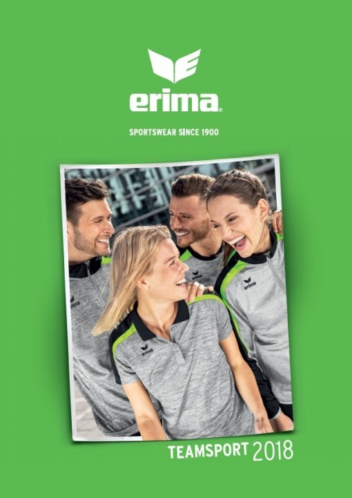 Nieuwe catalogus 2018:  ERIMA pakt uit met tal van nieuwigheden