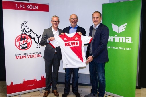 ERIMA verlengt sponsorcontract met 1. FC Köln tot 2018