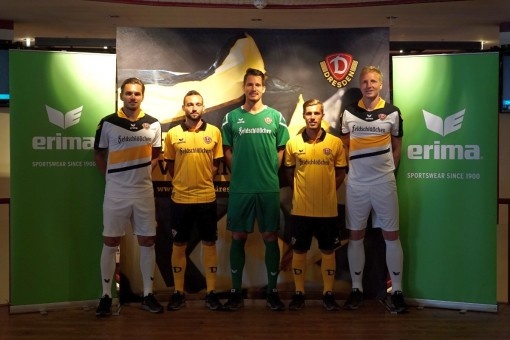 ERIMA en SG Dynamo Dresden starten partnerschap met exclusief shirt