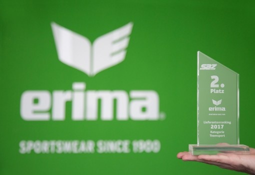 SAZ-leveranciersranking: ERIMA behaalt zilveren medaille met maximumscore
