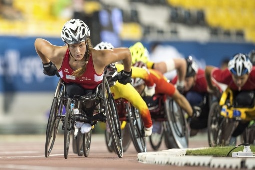 WK Paralympic-atletiek:  Het zwitserse team behaalt in ERIMA vijf medailles