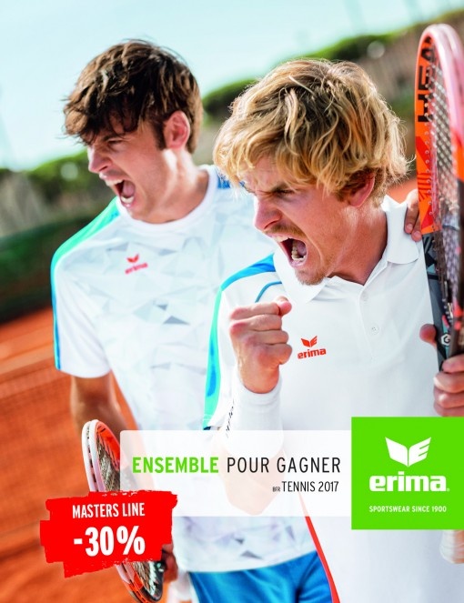 ERIMA présente sa première ligne de tennis exclusive MASTERS 